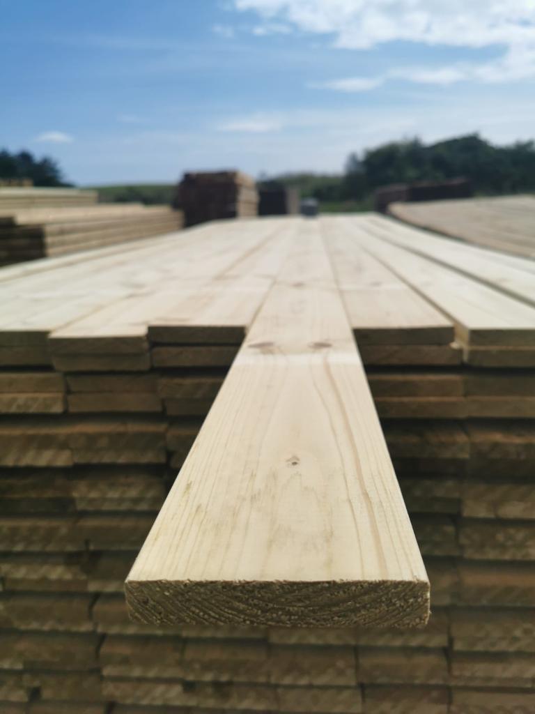 Wood Fence Treated Board 22mm×100mm (4x1)