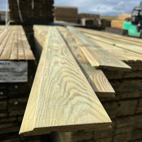 IMG-20230317-WA0007.jpg Pinewood Pressure Treated T&G cladding 13mm x 120mm x3m (10ft)