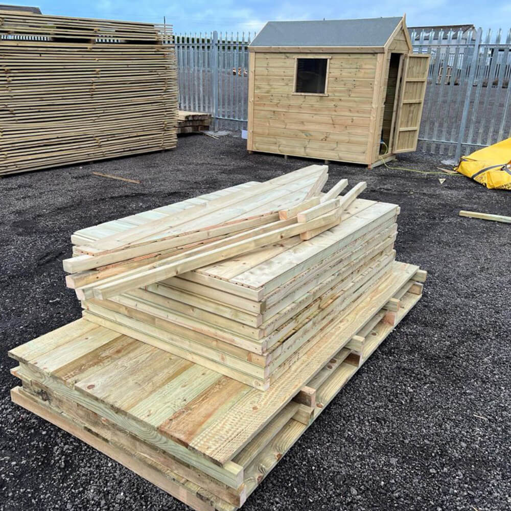 Wooden Garden Sheds for sale in Aberdeen -G&A Timber Aberdeen Scotland