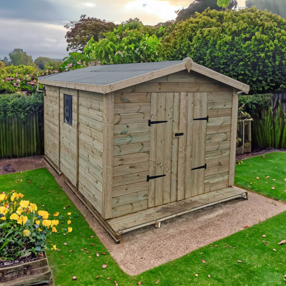 Premium Quality Wooden Garden Sheds in Aberdeen, Scotland -G&A Timner Ltd