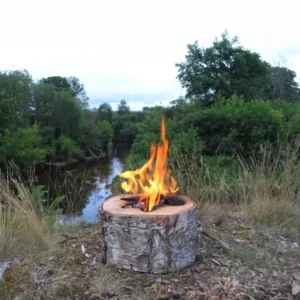 Swedish Torch Birch Bonfire - G&A Timber Aberdeen Scotland