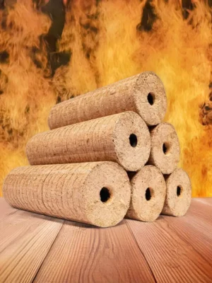 Nestro Round Heat Briquettes - G&A Timber Aberdeen