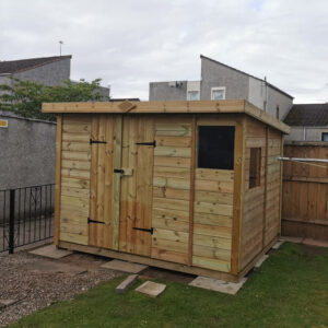 Wooden Garden Pent Roof Shed Wooden Garden Pent Roof Sheds 10ft for sale in Aberdeen -G&A Timber Aberdeen, Aberdeenshire