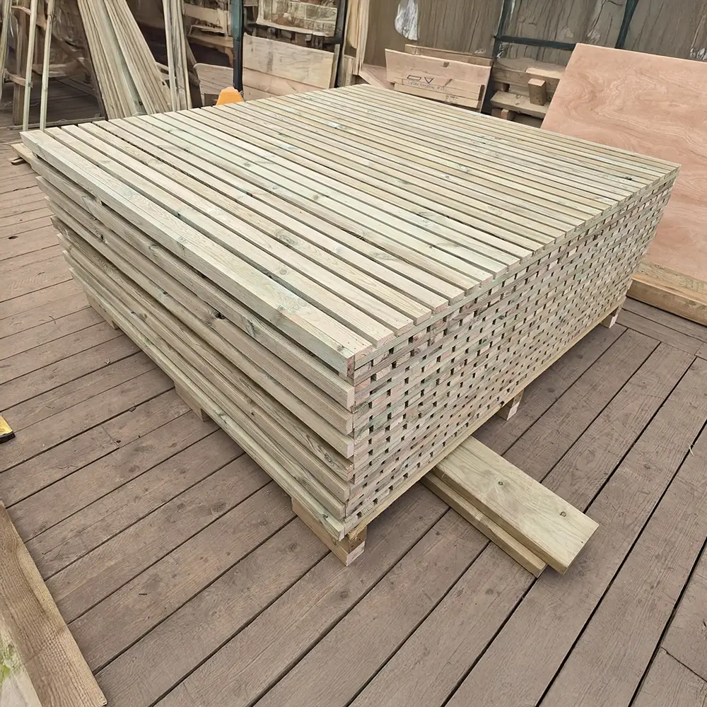 Single Slatted Fence Panel4 Modern Single Slatted Fence Panel for Sale in Aberdeenshire | Ga-Timber.com