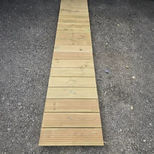 Softwood Decking Walkway -G&A Timber Aberdeen