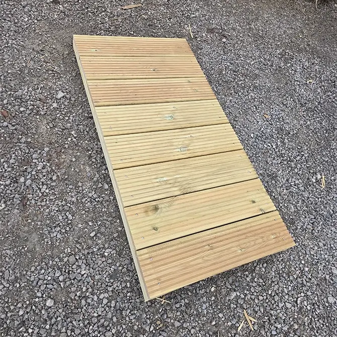 Softwood Decking Walkway -G&A Timber Aberdeen, Scotland
