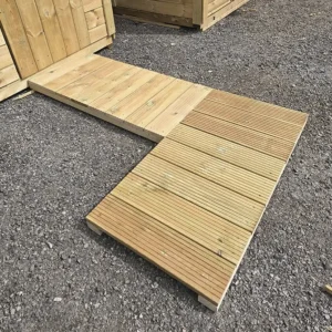 Softwood Decking Walkway -G&A Timber Scotland