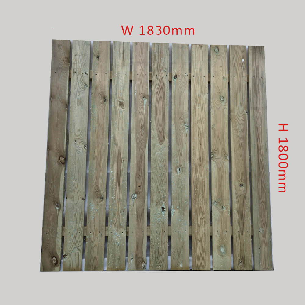 Fence Panel 3 Heavy Duty Vertical Fence Panels for sale -ga-timber.com Aberdeenshire