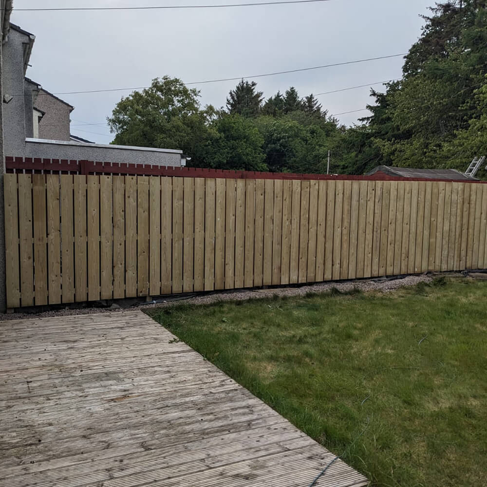 Fence panel 6 Heavy Duty Vertical Fence Panels for sale -G&A Timber Aberdeenshire