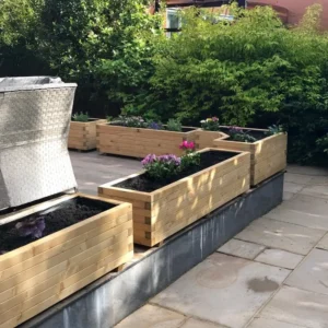 Long-Wooden-Planter for sale | G&A Timber Aberdeenshire
