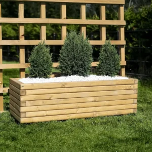 Long-Wooden-Planter for sale | G&A Timber Aberdeen