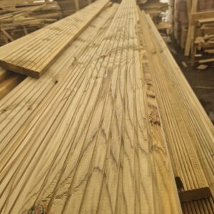 Timber Decking Board Green 28mm×145mm Double sided 2nd class
