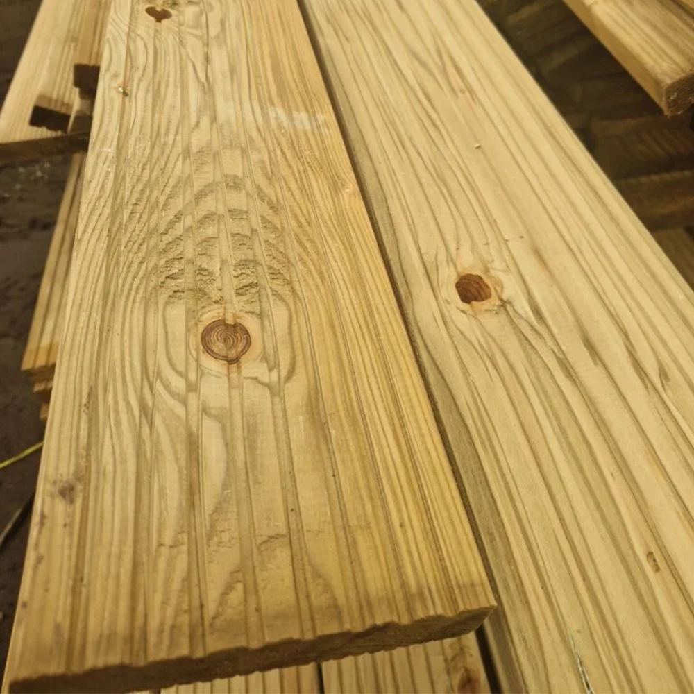 Timber Decking Board Green 28mm×145mm Double sided 2nd class2 Timber Decking Board Green 28mm×145mm Double sided 2nd class -G&A Timber Merchant