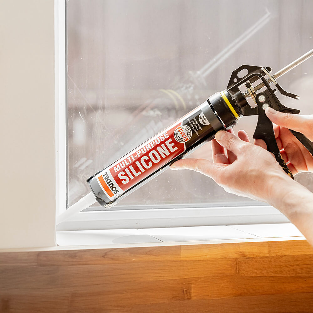 Soudal Trade Multi-Purpose Silicone - 270ml - Clear -G&A Timber Scotland
