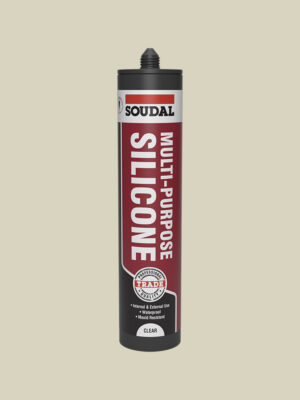 Soudal Trade Multi-Purpose Silicone - 270ml - Clear -G&A Timber Aberdeen