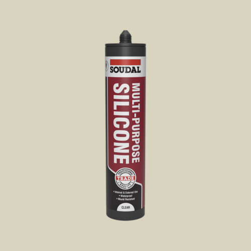 Soudal Trade Multi-Purpose Silicone - 270ml - Clear -G&A Timber Aberdeen