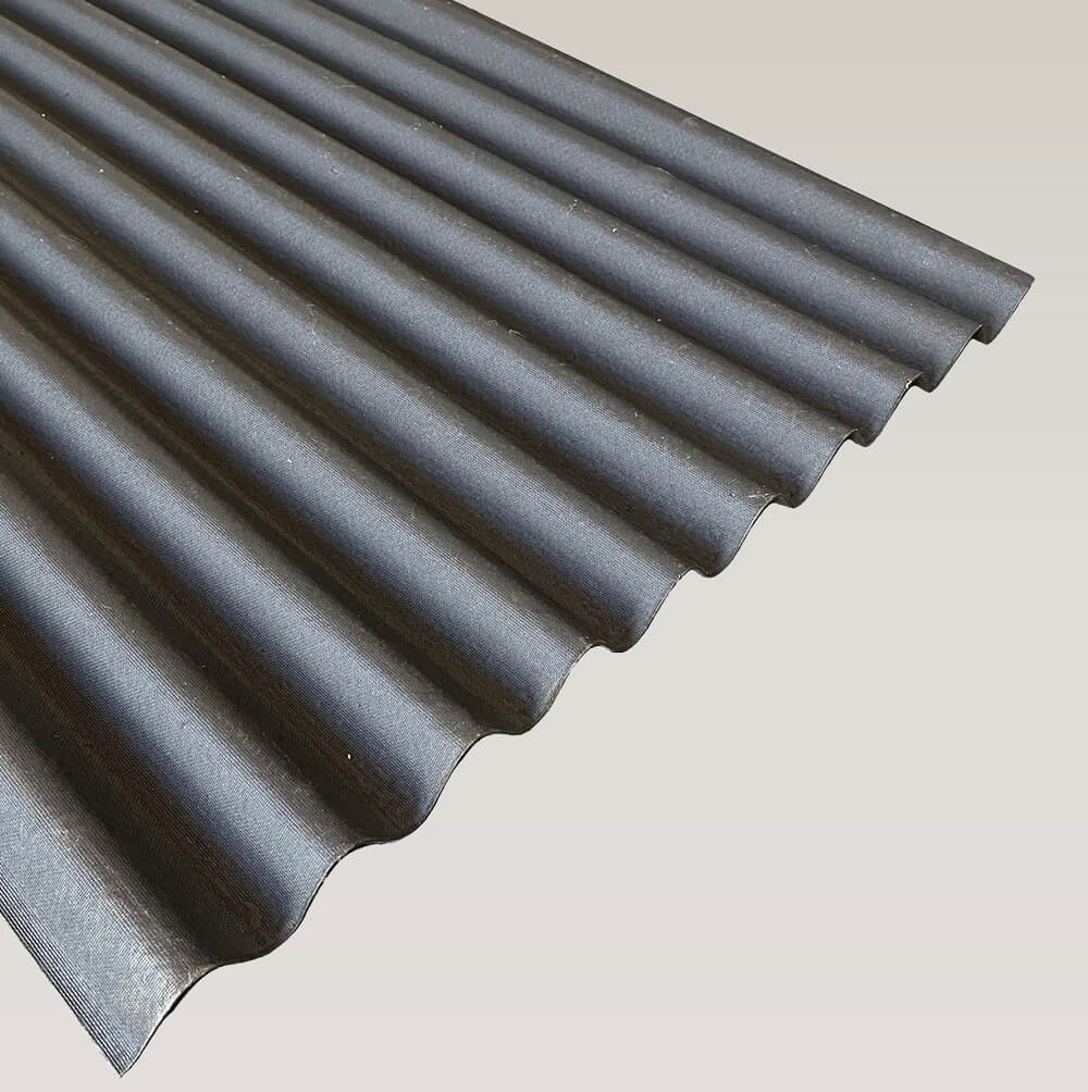 Newoline Black Bitumen Roofing Sheet 2m Newoline Black Bitumen Roofing Sheet 2m -G&A Timber Merchant in Aberdeen