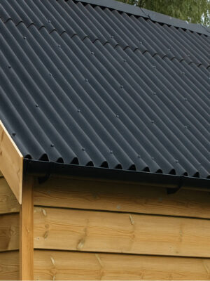 Newoline Black Bitumen Roofing Sheet 2m --G&A Timber Merchant in Aberdeenshire