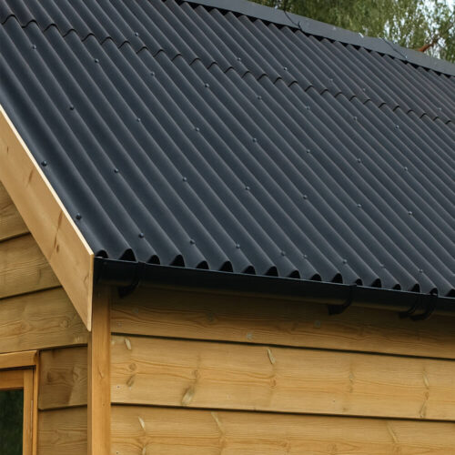 Newoline Black Bitumen Roofing Sheet 2m Newoline Black Bitumen Roofing Sheet 2m --G&A Timber Merchant in Aberdeenshire