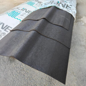 NEWOLINE Bitumen Roofing Ridge Black 2m -G&A Timber Merchant in Aberdeen