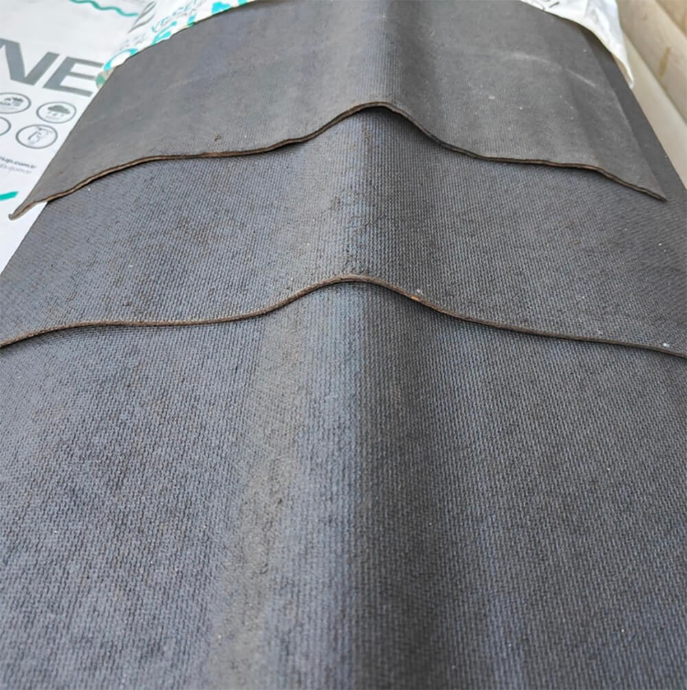 NEWOLINE Bitumen Roofing Ridge Black 2m -G&A Timber Merchant in Aberdeenshire