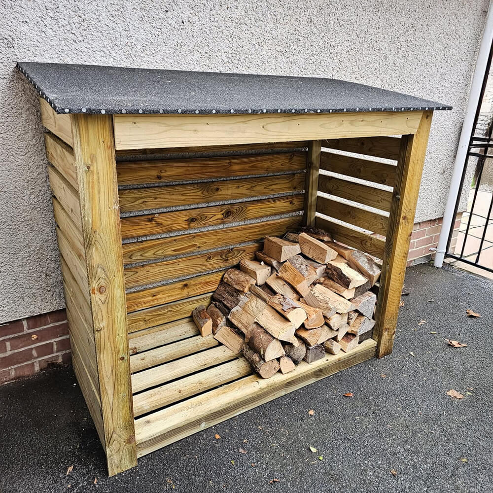 Log store For Sale | G&A Timber Scotland