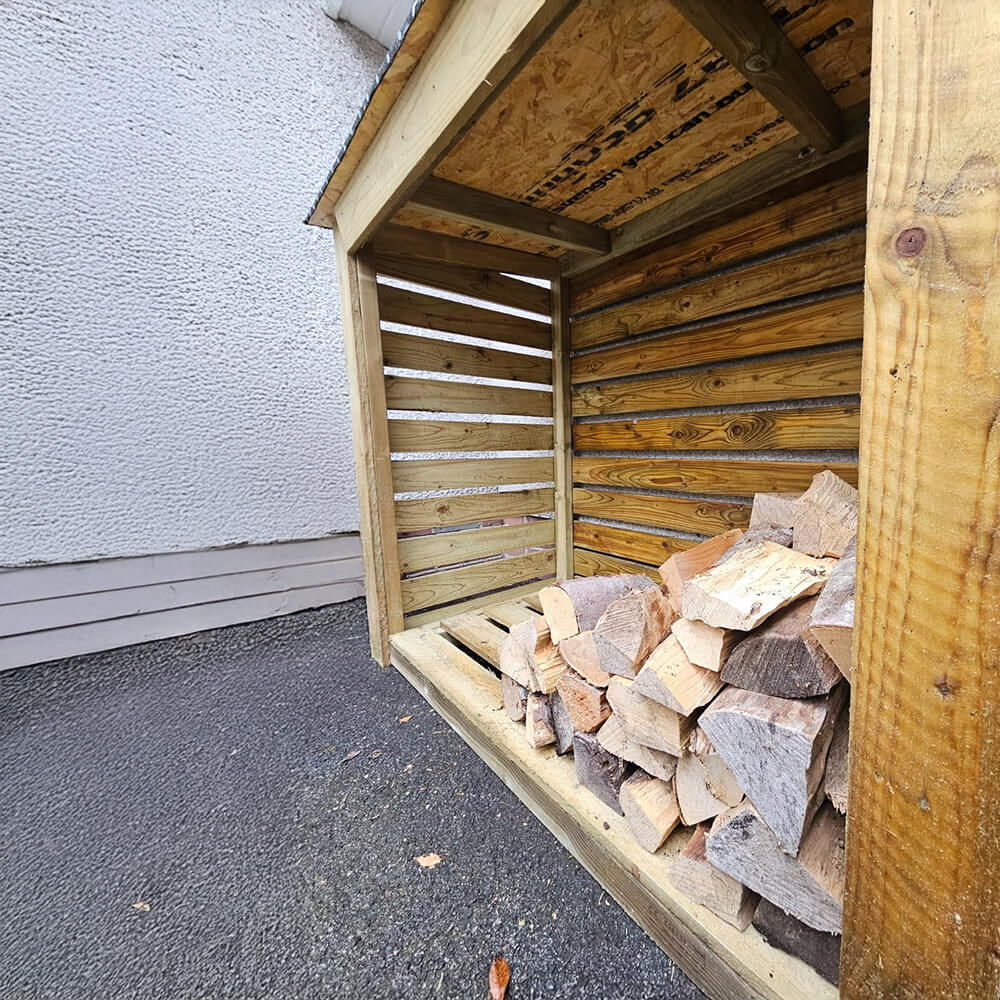 Log Store For Sale | G&A Timber Aberdeen