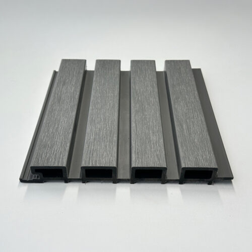 Composite Slatted Cladding - Stone Grey| G&A Timber Aberdeen