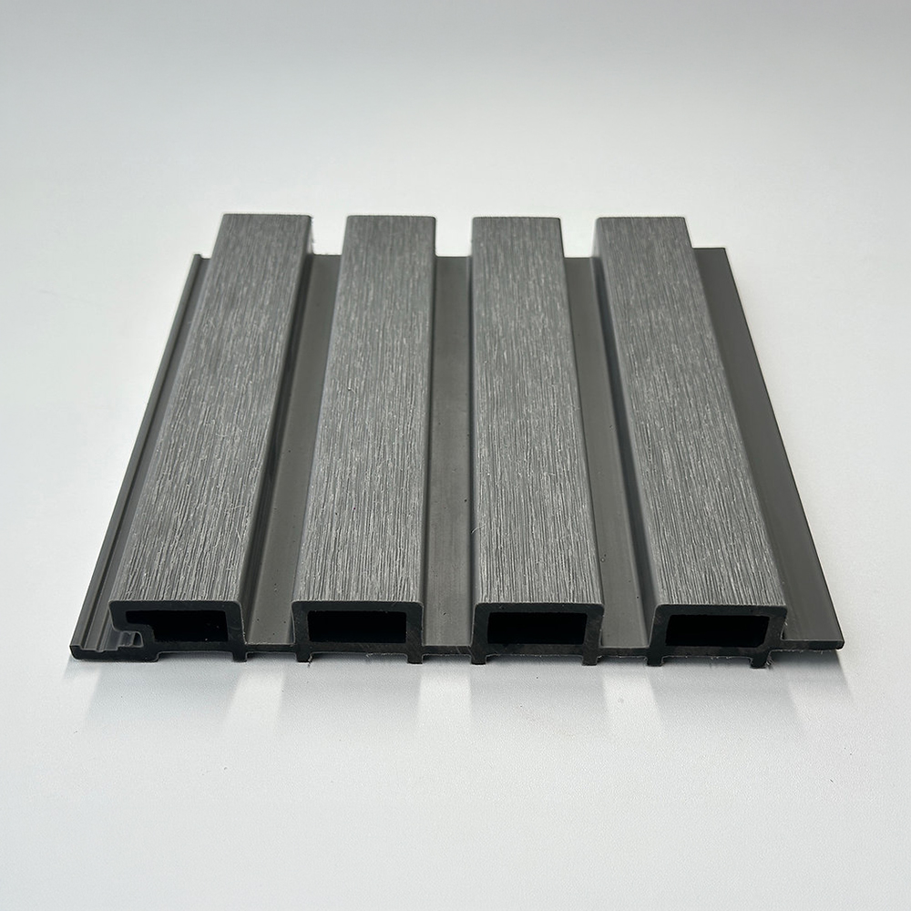 Composite Slatted Cladding - Stone Grey| G&A Timber Aberdeen