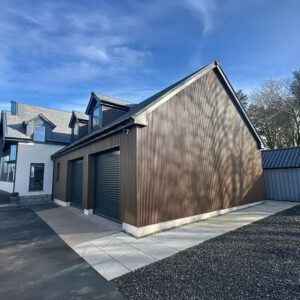 Composite Slatted Cladding - Teak Composite Slatted Cladding - Teak | For Sale Glasgow, Dundee, Edinburgh, Brechin, Aberdeenshire