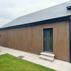 Composite Slatted Cladding - Teak Composite Slatted Cladding - Teak | For Sale Glasgow, Dundee, Edinburgh, Aberdeenshire