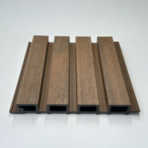 Composite Slatted Cladding - Teak Composite Slatted Cladding - Teak | G&A Timber Aberdeen