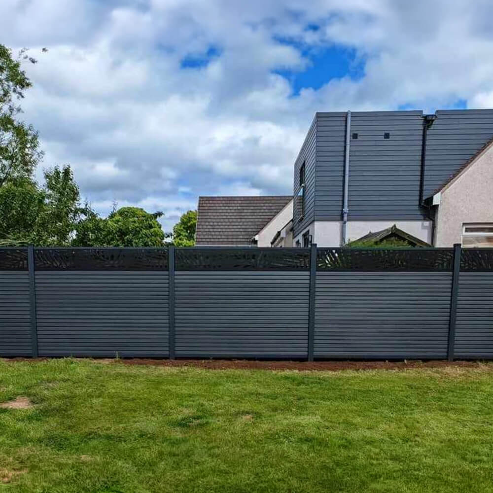 Composite Slatted Fencing Kit (1.8m x 1.8m) for sale | G&A Timber Aberdeen, Glasgow, Brechinm Dundee, Edinburgh