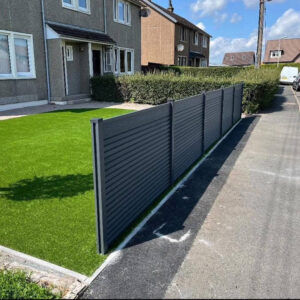 Composite Slatted Fencing Kit (1.8m x 1.8m) for sale | G&A Timber Aberdeen
