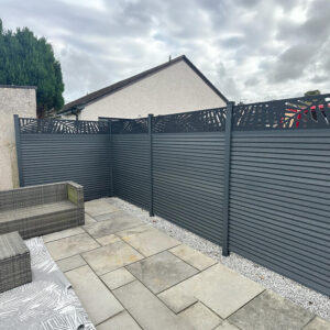 Premium Slatted Composite Fence Board | G&A Timber Aberdeen