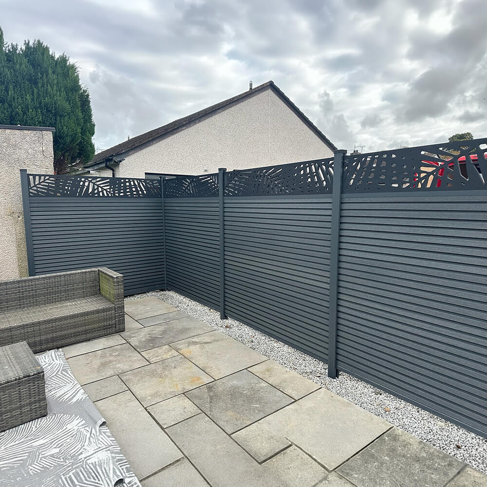 Premium Slatted Composite Fence Board | G&A Timber Aberdeen