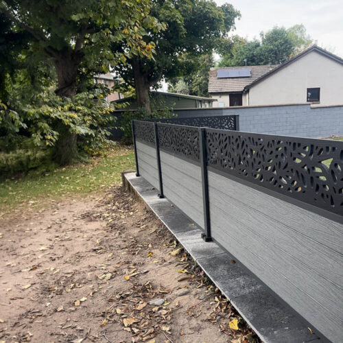 Premium Wood Grain Composite Fence Panels | G&A Timber Aberdeen