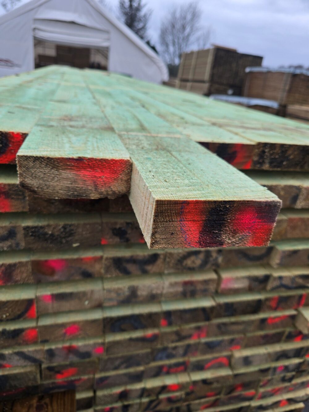 Rough Sawn treated Timber 50mm x 120mm x 4.8m (5x2x16ft)
