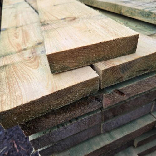 Rough Sawn treated Timber 50mm x 200mm x 4.8m (8x2x16ft)