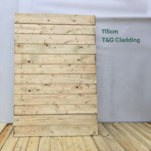 Timber Wall Frame Panel 115cm DIY Shed & Garden Room Panels | G&A Timber Aberdeenshire
