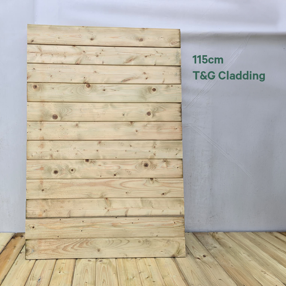 Timber Wall Frame Panel 115cm DIY Shed & Garden Room Panels | G&A Timber Aberdeenshire