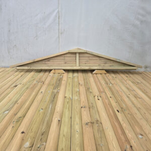 Timber Shed Apex Gable Panels Loglap Cladding | G&A Timber Aberdeen