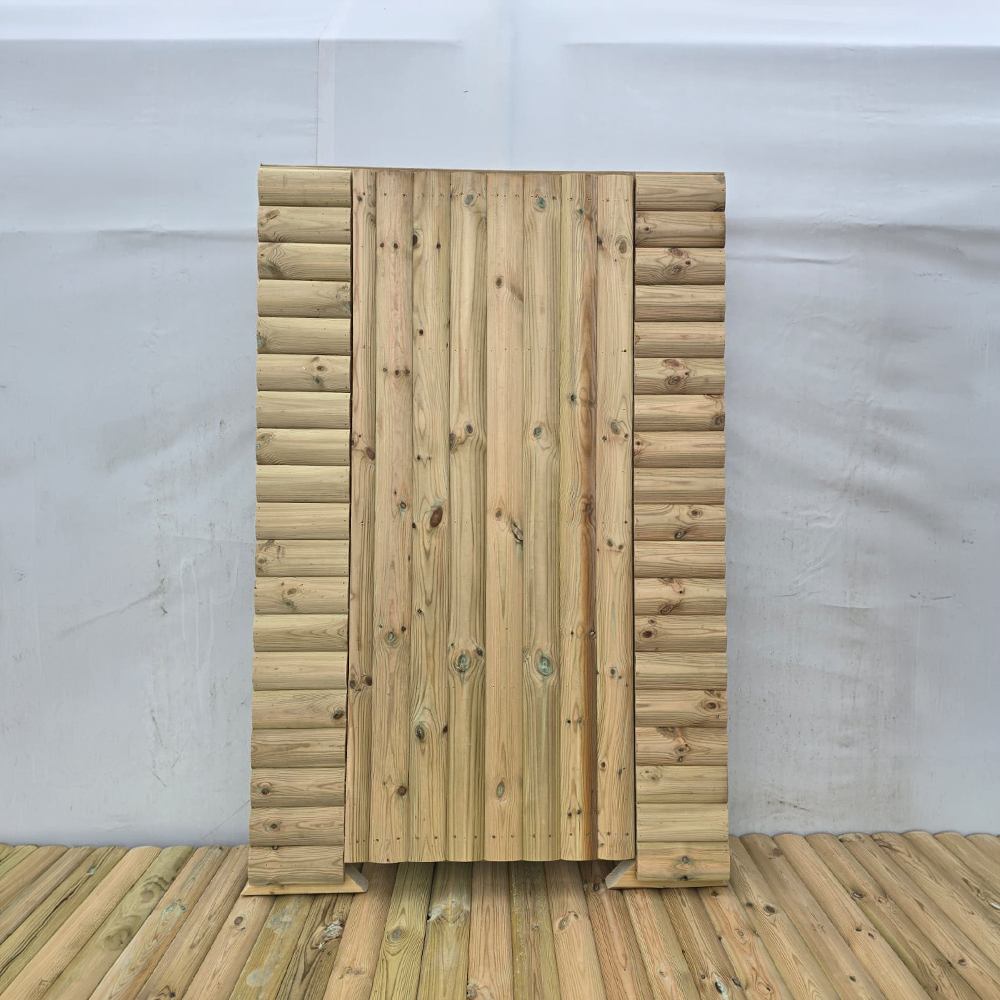 DIY Timber Framed Wall Panel with SIngle Door | G&A TImber Aberdeenshire