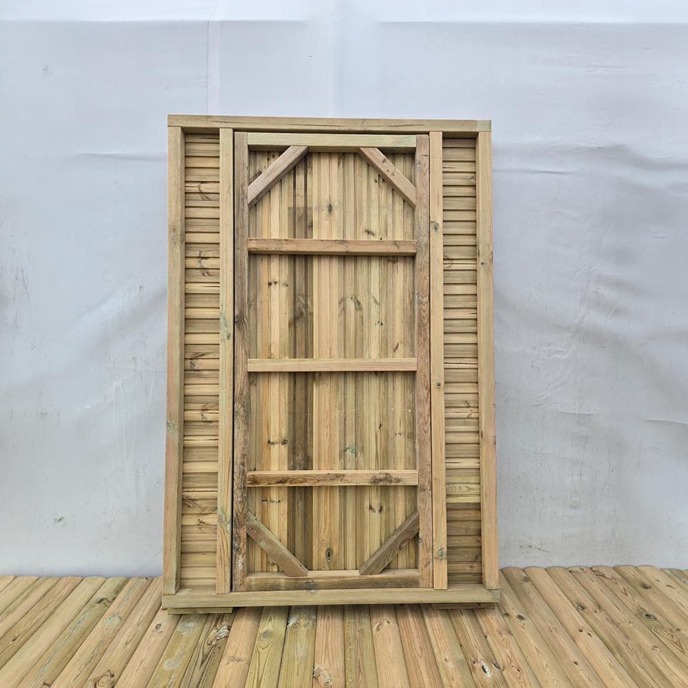 DIY Timber Framed Wall Panel with SIngle Door | G&A TImber Aberdeen