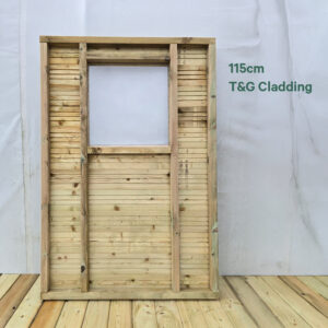 Wall Frame Panels with Windows | T&G Cladding | G&A Timber Merchand Aberdeen