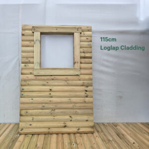 Wall Frame Panels with Windows | Loglap Cladding | G&A Timber Merchand Aberdeen