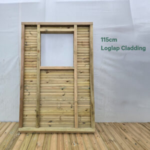 Wall Frame Panels with Windows | Loglap Cladding | G&A Timber Merchand Aberdeen
