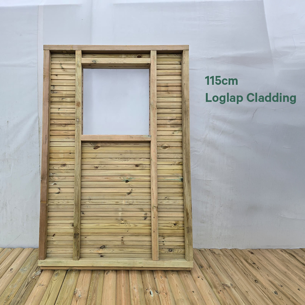 Wall Frame Panels with Windows | Loglap Cladding | G&A Timber Merchand Aberdeen