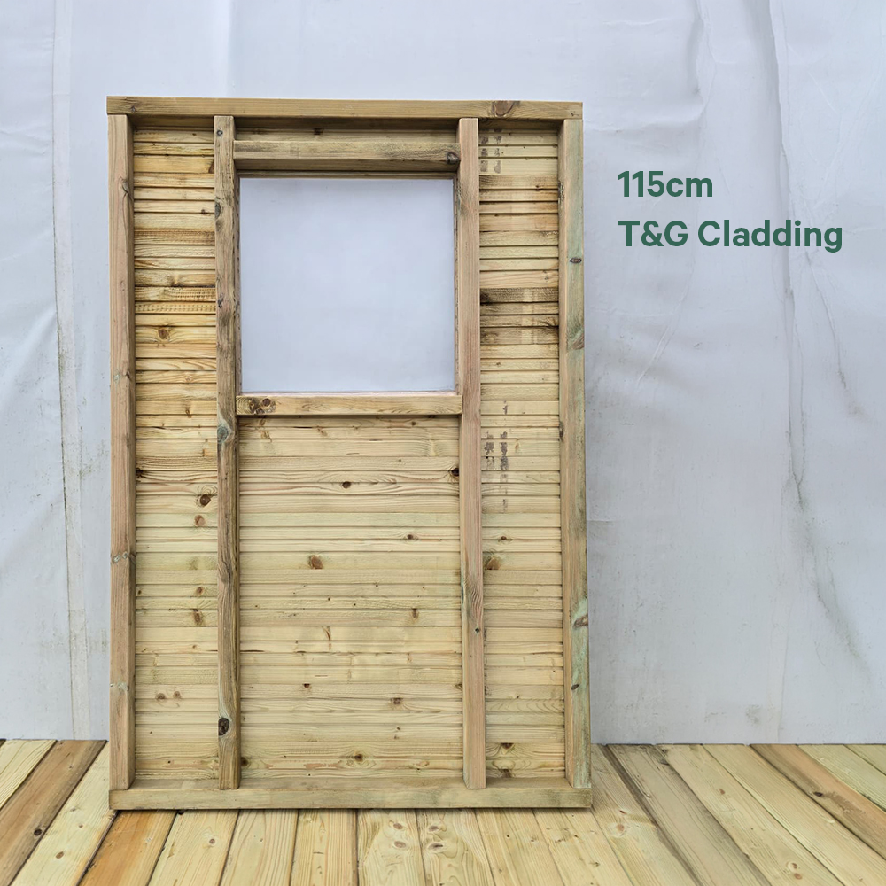 Wall Frame Panels with Windows | T&G Cladding | G&A Timber Merchand Aberdeen