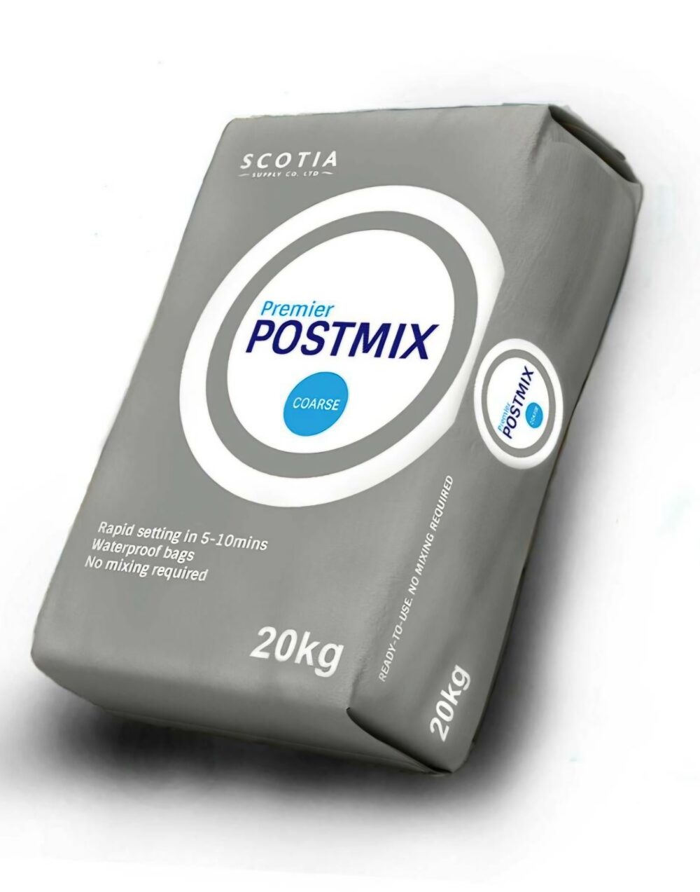 1000115678 Post Set Coarse is a high-strength concrete mix with a larger aggregate, designed for demanding applications.